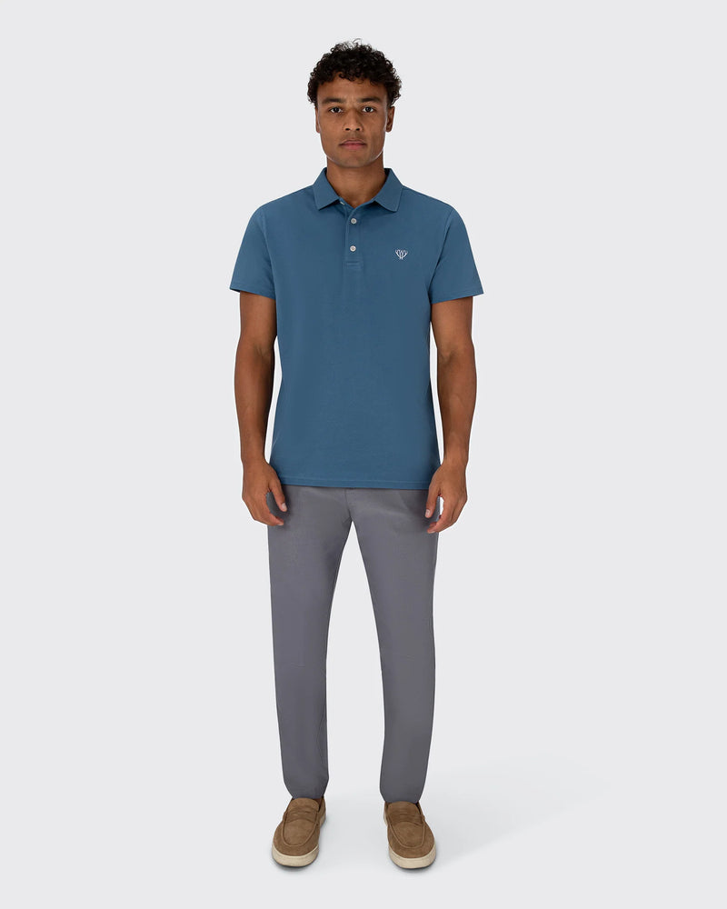 Pique Polo - Marine Blue