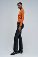 Basic Long Sleeve T-Shirt - Orange