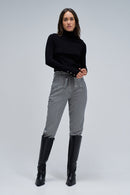 Long Sleeve Turtleneck T-Shirt - Black