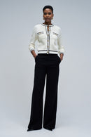 Cardigan with Buttons - Beige