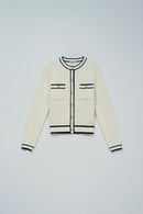 Cardigan with Buttons - Beige