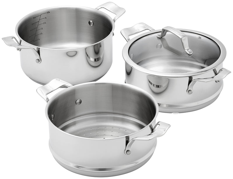 22cm 3 Tier Steamer Set