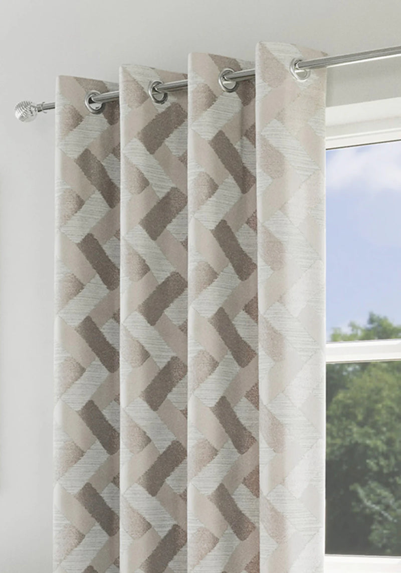 Sutton Readymade Curtains Natural - 90" x 90"