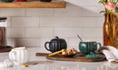 Stoneware Pumpkin Mug with Lid - Forêt