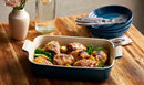 Stoneware Rectangular Dish 26cm - Deep Teal