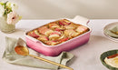 Deep Rectangular Dish 26CM - Rose Quartz