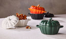 Stoneware Pumpkin Mini Casserole - Forêt