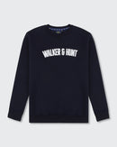 Applique Sweatshirt - Navy
