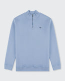 Zach 1/4 Zip Sweatshirt - Powder Blue