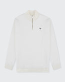 Zach 1/4 Zip Sweatshirt - Cream