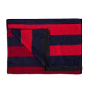 Scarf - Red and navy