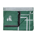 Check Scarf - Green and grey