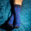 Heart Socks - Red
