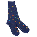 Hot Air Balloon Socks - Blue