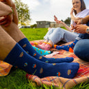 Hot Air Balloon Socks - Blue