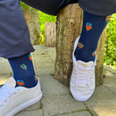 Hot Air Balloon Socks - Blue