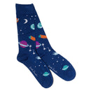 Outer Space Socks - Navy