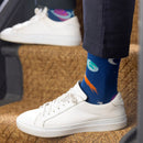 Outer Space Socks - Navy