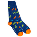 Dinosaur Socks - Orange
