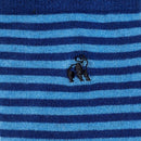Narrow Stripe Socks - Sky Blue