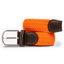 Zigzag Woven Belt - Orange