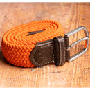 Zigzag Woven Belt - Orange