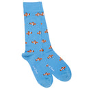 Clown Fish Sock - Blue