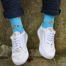 Clown Fish Sock - Blue