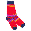 Multi Stripe Socks - Red Stripe