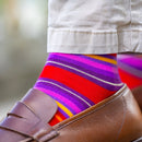 Multi Stripe Socks - Red Stripe