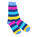 Neon Stripe Socks - Multicolour