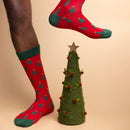 Bamboo Socks - Christmas Tree