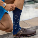 Watch Socks - Blue