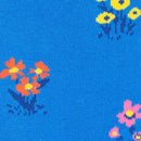 Floral Socks - Blue