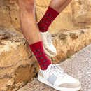Motor Bike Socks - Red