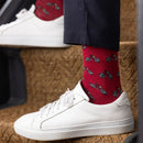Motor Bike Socks - Red