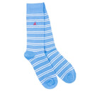 Striped Socks - Light Blue