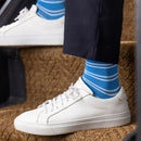 Striped Socks - Light Blue