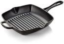 27cm Square Cast Iron Grill Pan