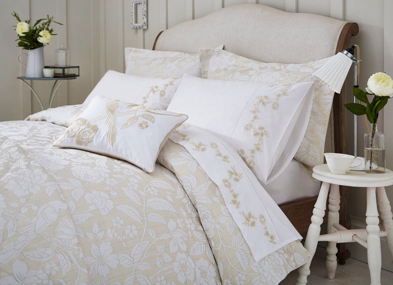 Pyramus Duvet Cover Set - Linen