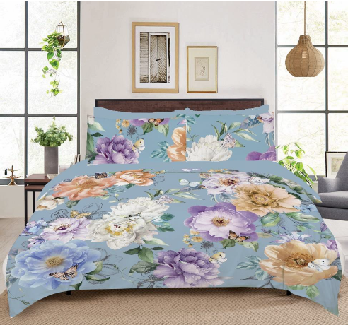 Floral Bloom Duvet Cover Set