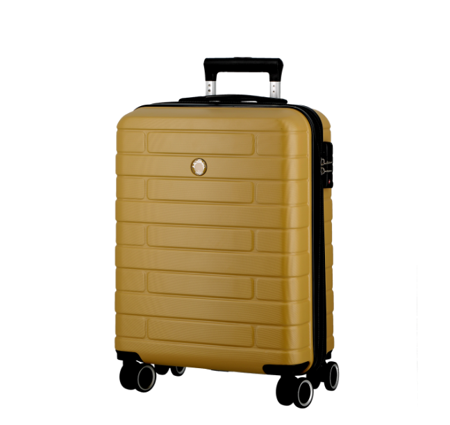 Arogado Esco 55cm Spinner Cabin Case - Mustard