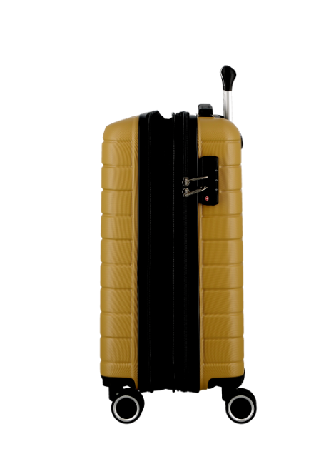 Arogado Esco 55cm Spinner Cabin Case - Mustard