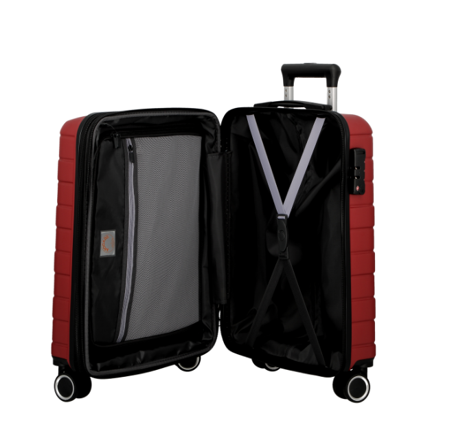 Arogado Esco 55cm Spinner Cabin Case - Red
