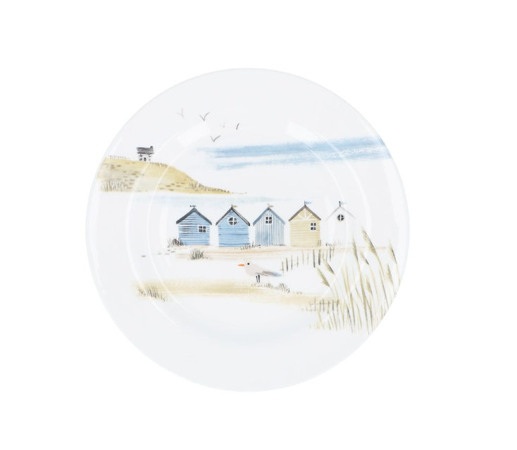 Beach Huts - Side Plate