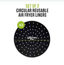 Round Air Fryer Liner - 2 pack