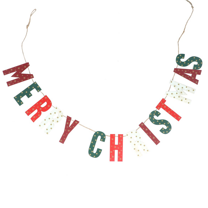 Merry Christmas Garland