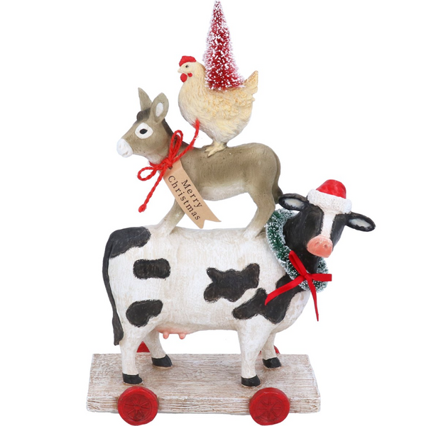 Stacked Farm Animals