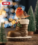 Robin & Boot Figurine