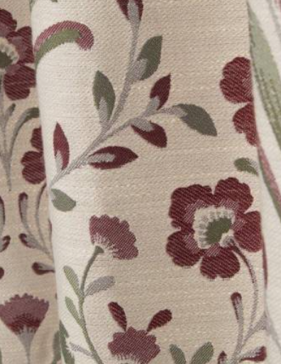 Riley Readymade Eyelet Curtains - Raspberry